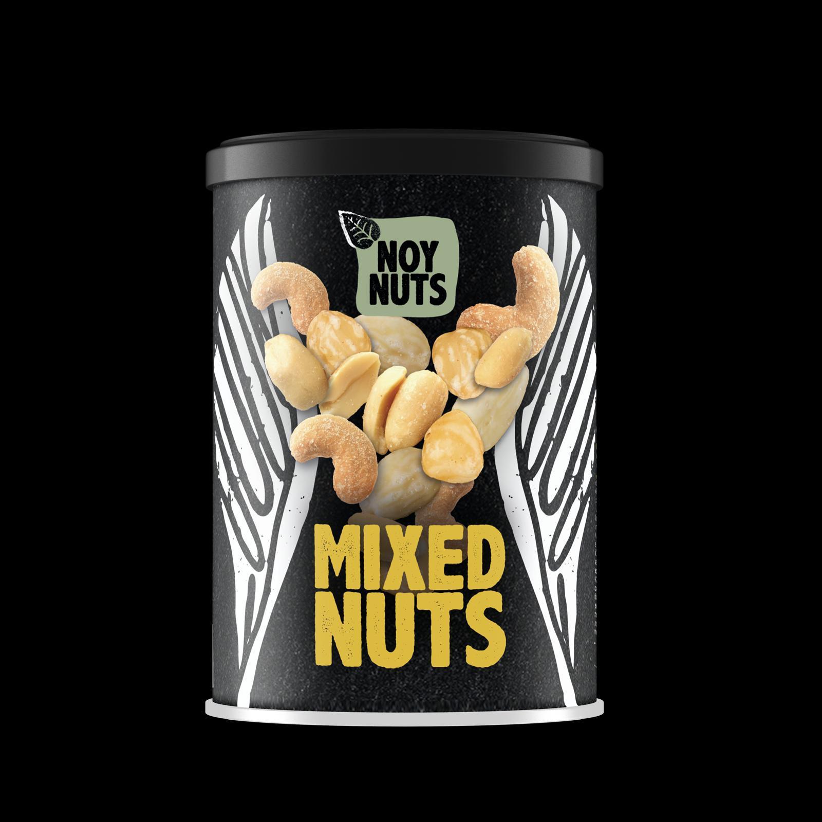 Mixed Nuts roasted & salted 24x150g Noy Nuts